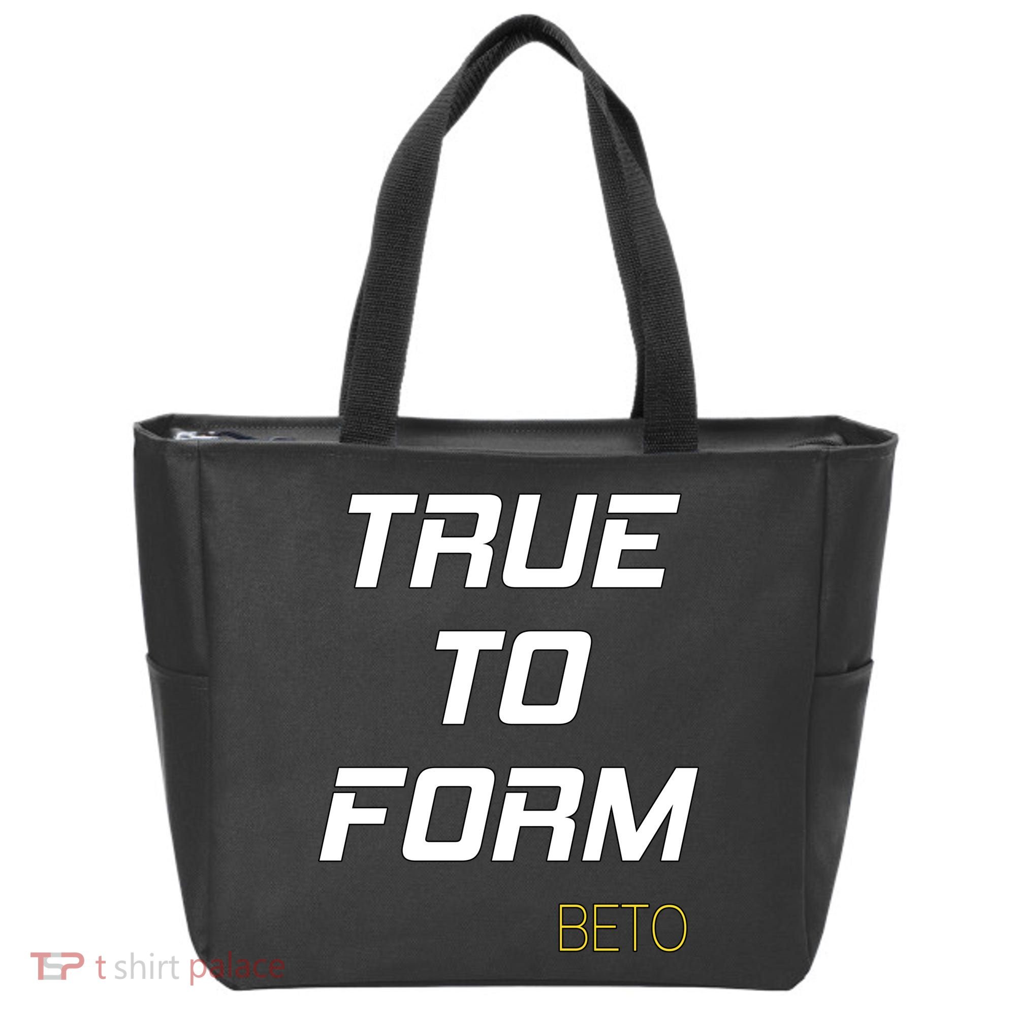 Beto True to Form  Tote Bag