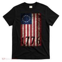 Betsy Ross 1776 13 State Original Colonies Flag T-Shirt thumb 0