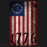 Betsy Ross 1776 13 State Original Colonies Flag T-Shirt thumb 7
