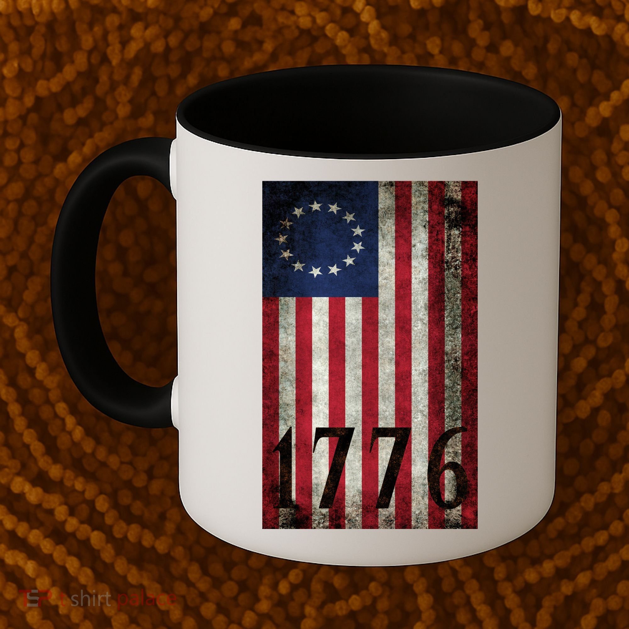 Betsy Ross 1776 13 State Original Colonies Flag Coffee Mug