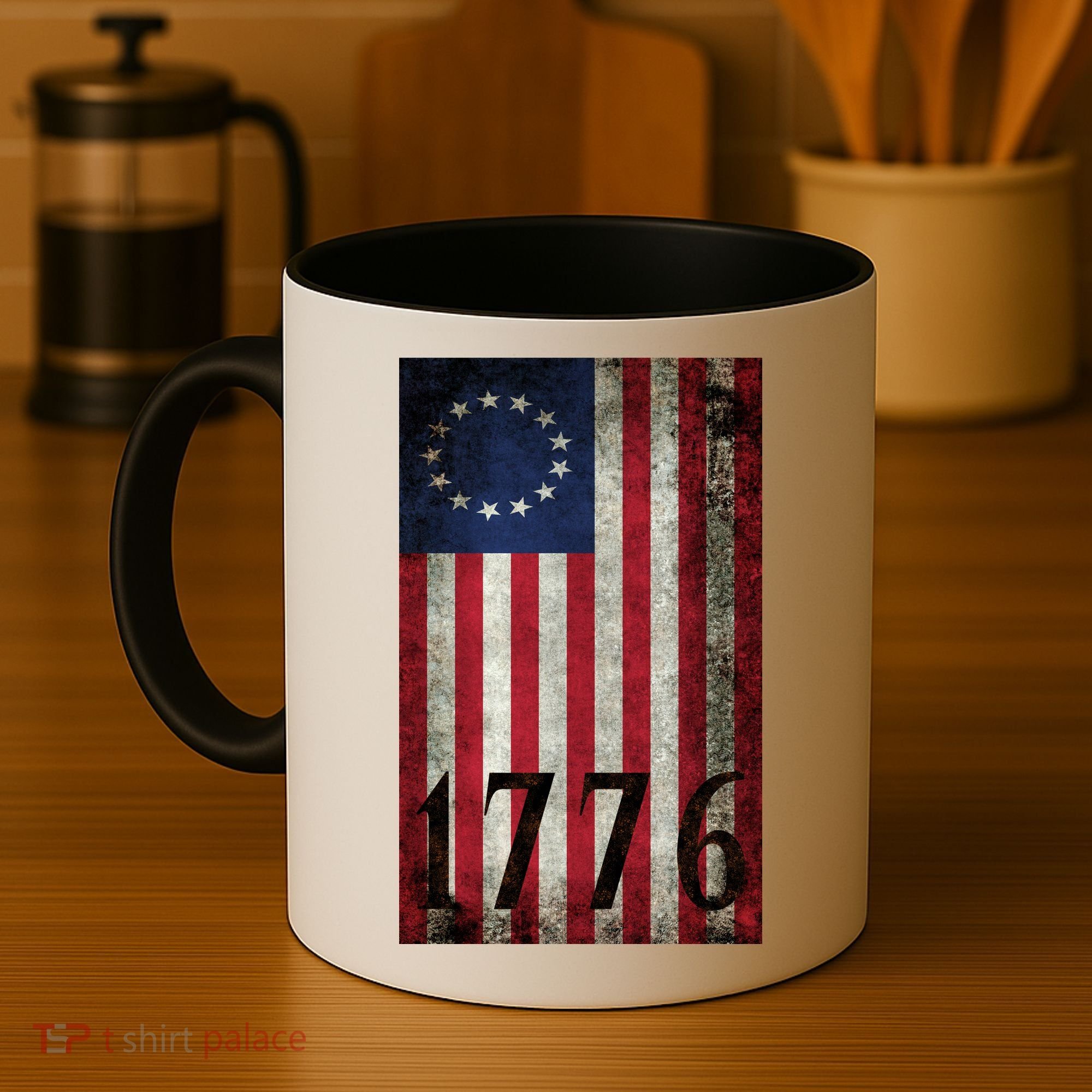 Betsy Ross 1776 13 State Original Colonies Flag Coffee Mug