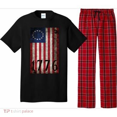 Betsy Ross 1776 13 State Original Colonies Flag Pajama Set