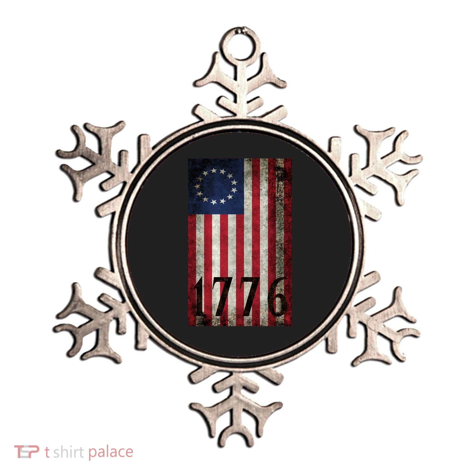 Betsy Ross 1776 13 State Original Colonies Flag Ornament