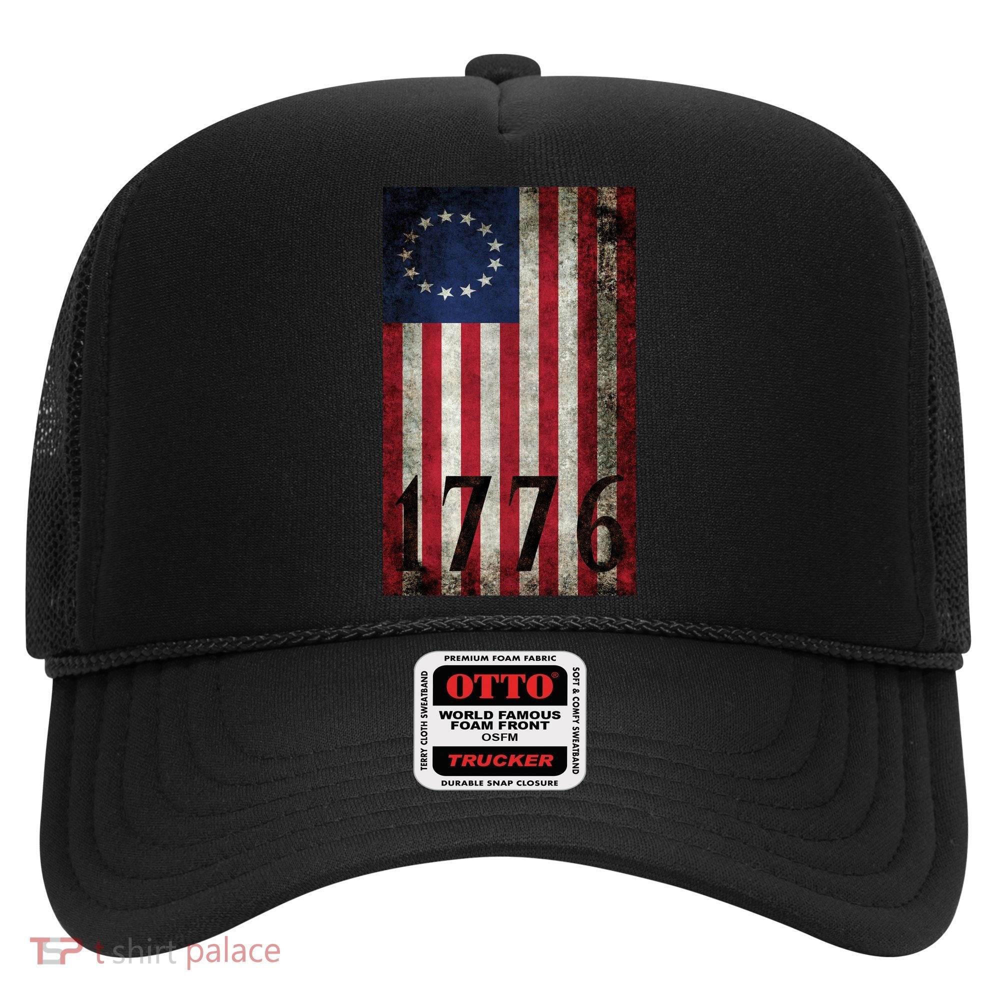 Betsy Ross 1776 13 State Original Colonies Flag Hat