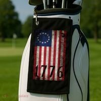 Betsy Ross 1776 13 State Original Colonies Flag Golf Towel thumb 2