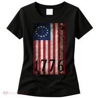Betsy Ross 1776 13 State Original Colonies Flag Women's T-Shirt thumb 0