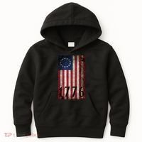 Betsy Ross 1776 13 State Original Colonies Flag Kids Hoodie thumb 0