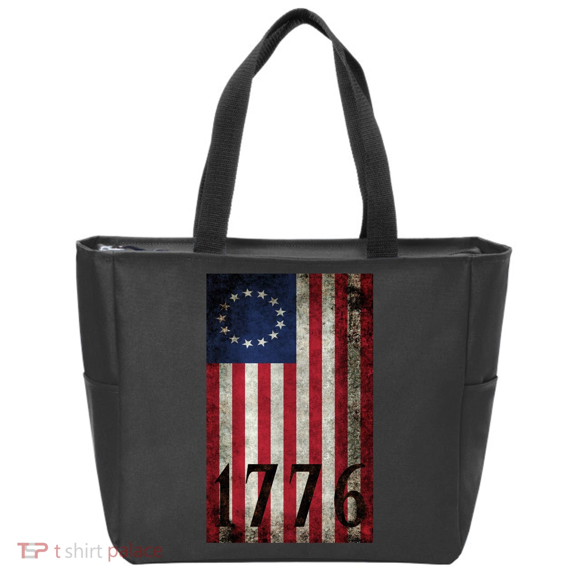 Betsy Ross 1776 13 State Original Colonies Flag Tote Bag