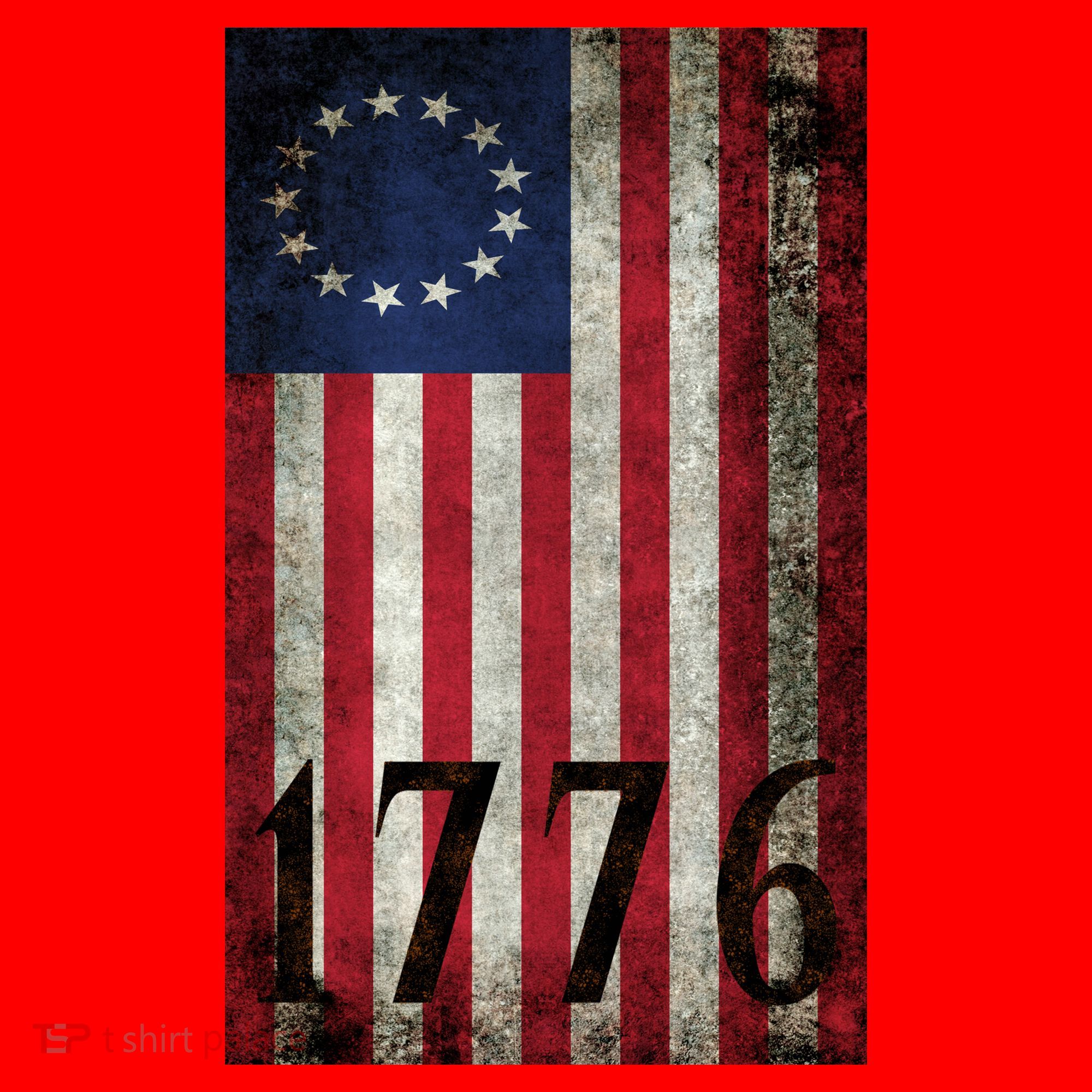 Betsy Ross 1776 13 State Original Colonies Flag Santa Hat