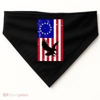 Betsy Ross 4th Of July American Flag USA-Made Doggie Bandana thumb 0