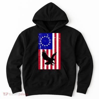 Betsy Ross 4th Of July American Flag Hoodie