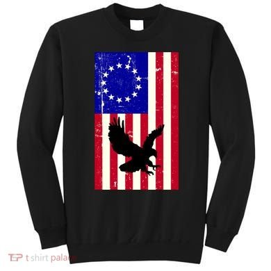 Betsy Ross 4th Of July American Flag Sweatshirt