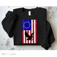 Betsy Ross 4th Of July American Flag Sweatshirt thumb 2