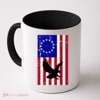 Betsy Ross 4th Of July American Flag Coffee Mug thumb 0