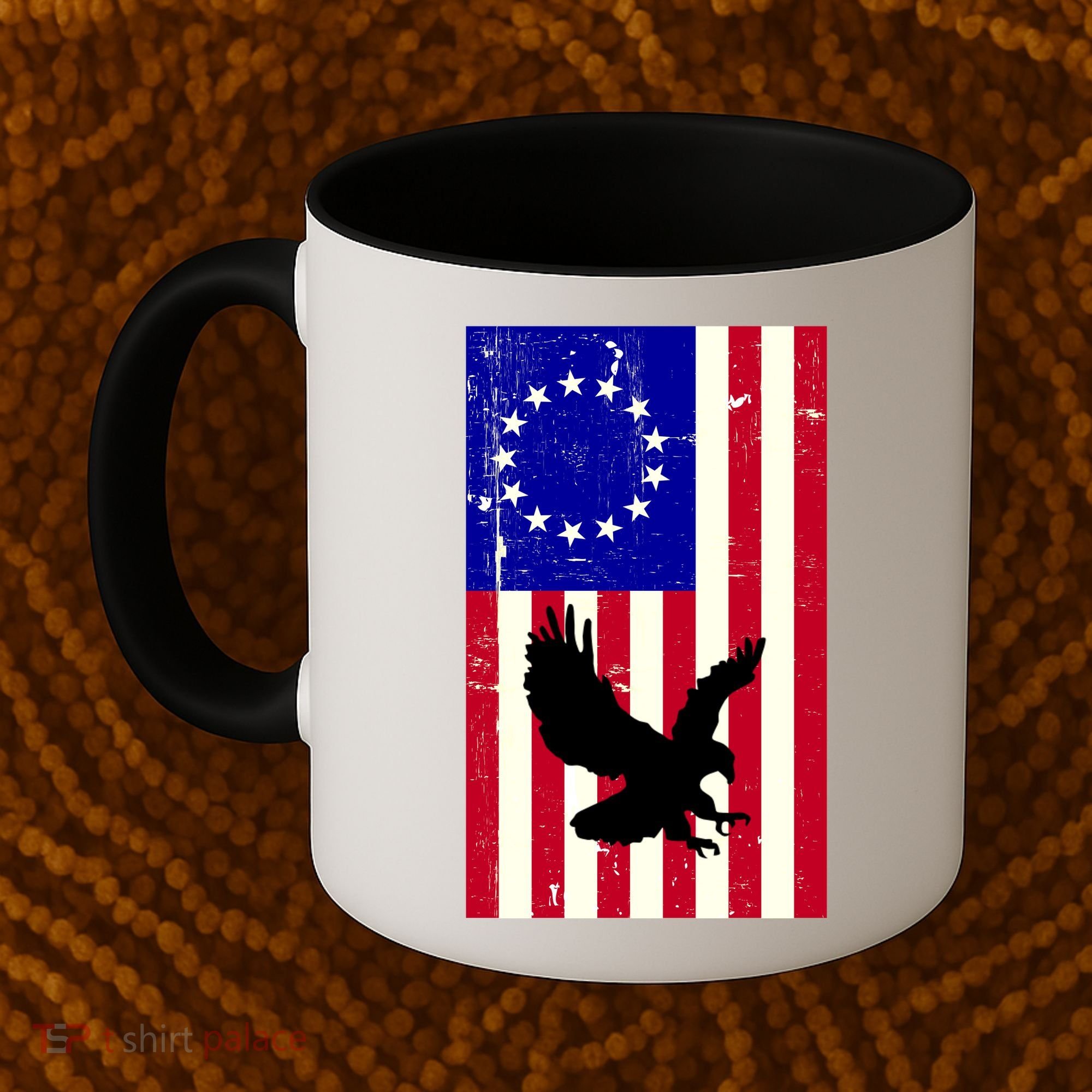 Betsy Ross 4th Of July American Flag Coffee Mug
