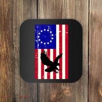 Betsy Ross 4th Of July American Flag Coaster thumb 0