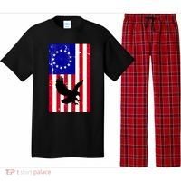 Betsy Ross 4th Of July American Flag Pajama Set thumb 0