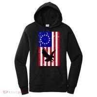 Betsy Ross 4th Of July American Flag Women's Hoodie thumb 0