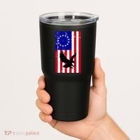 Betsy Ross 4th Of July American Flag Tumbler thumb 2