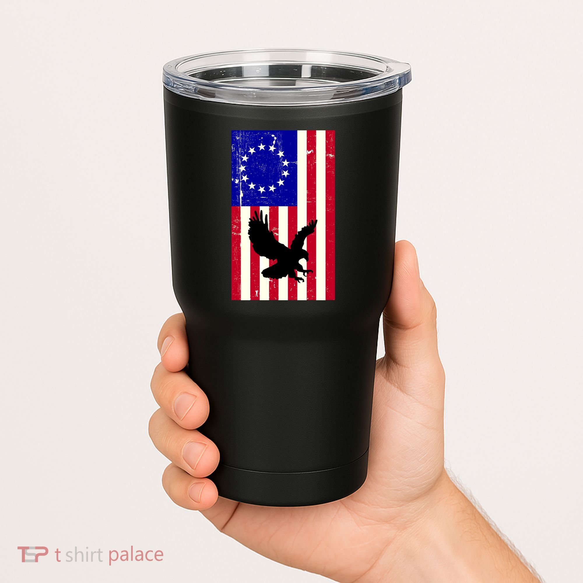Betsy Ross 4th Of July American Flag Tumbler