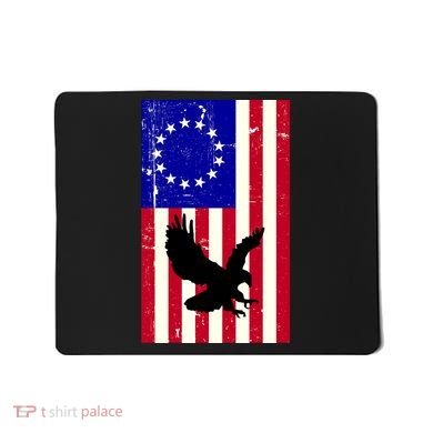 Betsy Ross 4th Of July American Flag Mousepad