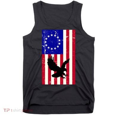 Betsy Ross 4th Of July American Flag Tank Top