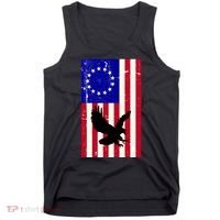 Betsy Ross 4th Of July American Flag Tank Top thumb 0