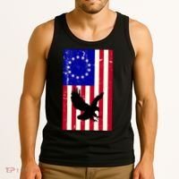 Betsy Ross 4th Of July American Flag Tank Top thumb 3