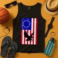 Betsy Ross 4th Of July American Flag Tank Top thumb 4