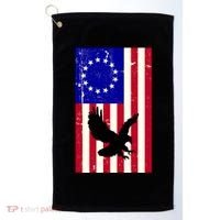 Betsy Ross 4th Of July American Flag Golf Towel thumb 0