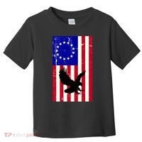 Betsy Ross 4th Of July American Flag Toddler T-Shirt thumb 0