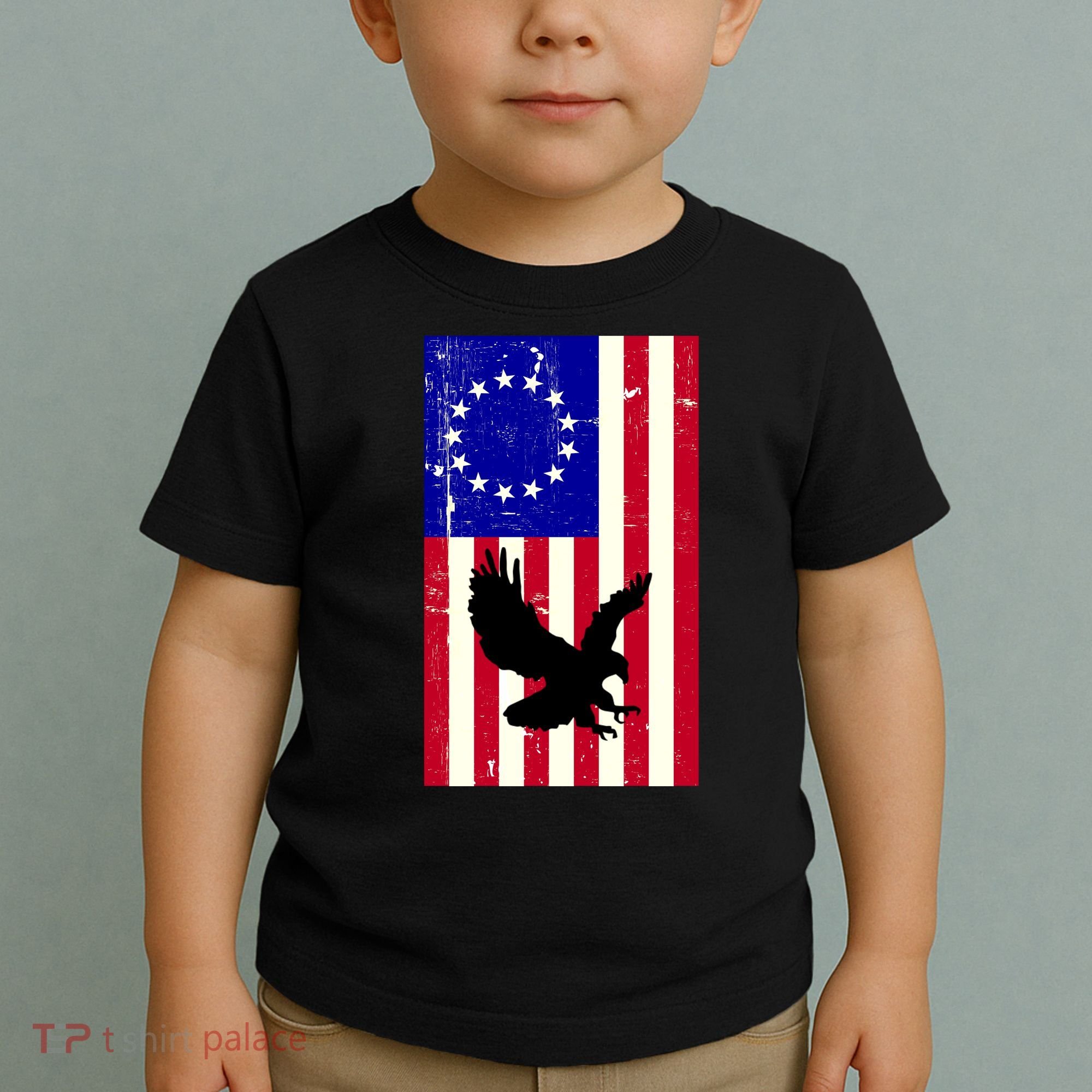 Betsy Ross 4th Of July American Flag Toddler T-Shirt