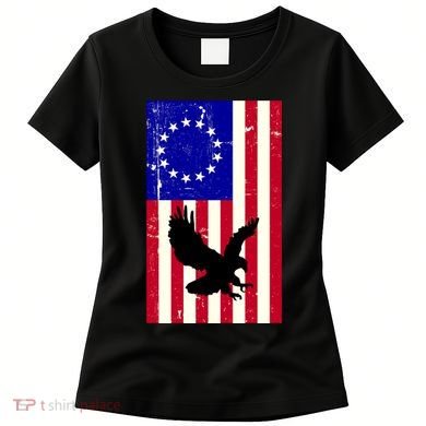 Betsy Ross 4th Of July American Flag Women's T-Shirt
