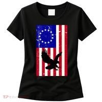 Betsy Ross 4th Of July American Flag Women's T-Shirt thumb 0