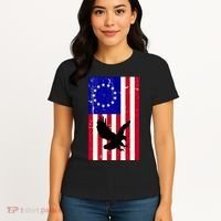 Betsy Ross 4th Of July American Flag Women's T-Shirt thumb 4