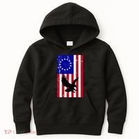 Betsy Ross 4th Of July American Flag Kids Hoodie thumb 0