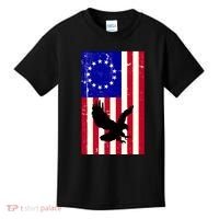 Betsy Ross 4th Of July American Flag Kids T-Shirt thumb 0