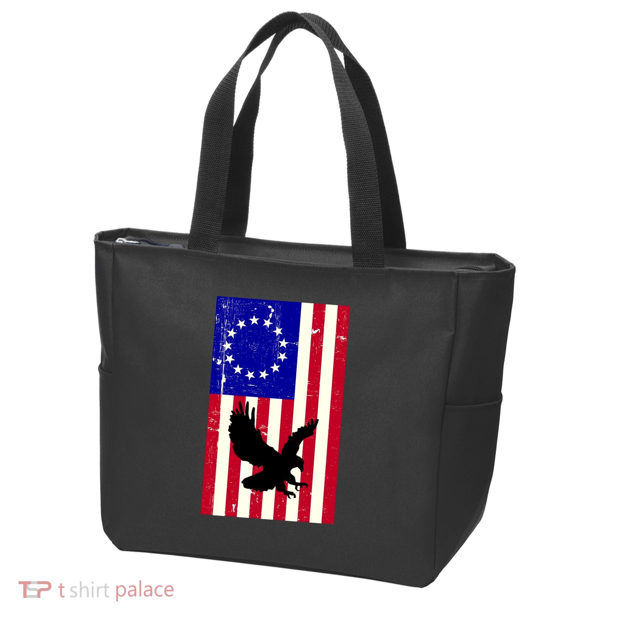 Betsy Ross 4th Of July American Flag Tote Bag