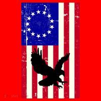 Betsy Ross 4th Of July American Flag Santa Hat thumb 1