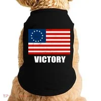 Betsy Ross American Victory Flag Doggie Tank thumb 0