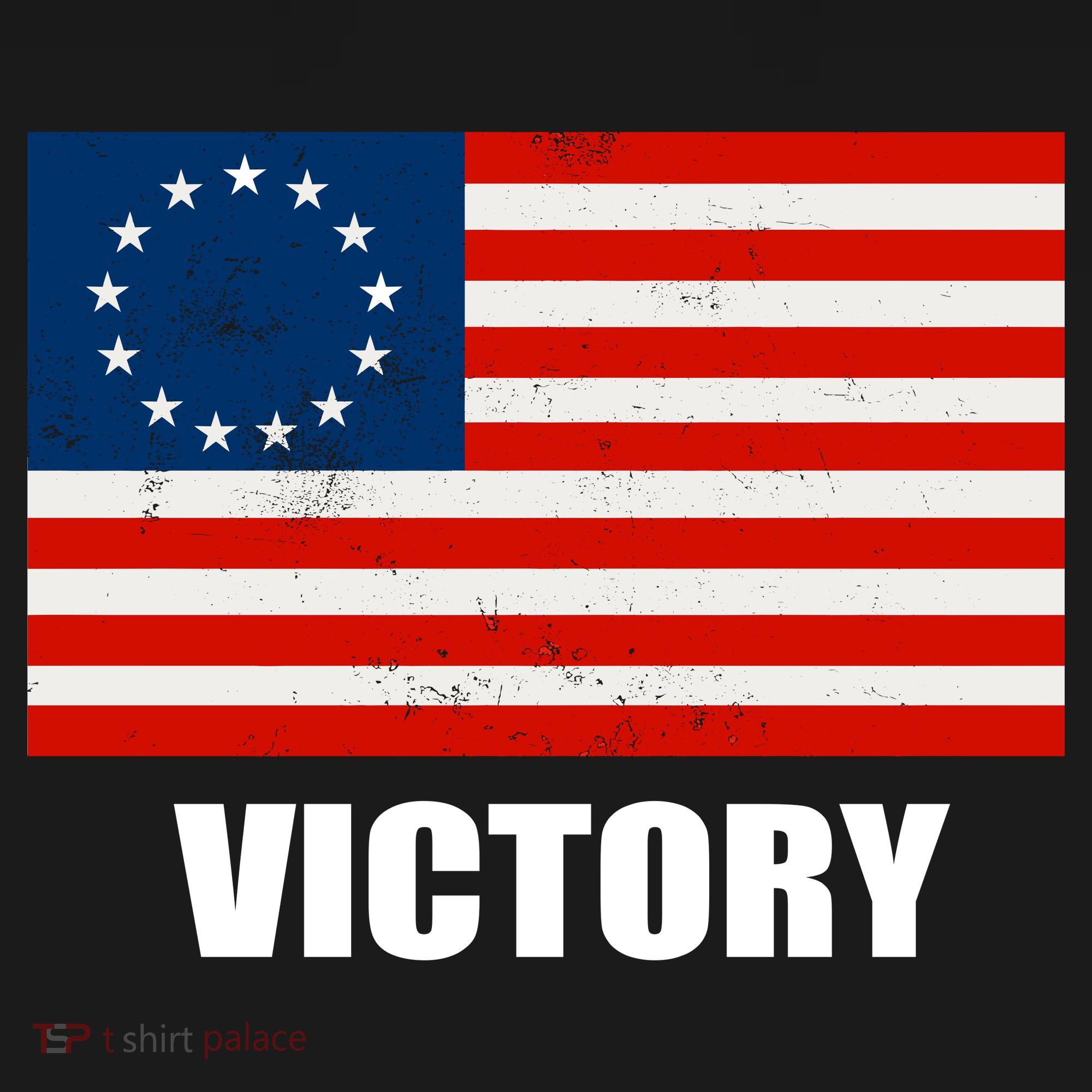 Betsy Ross American Victory Flag Doggie Tank