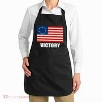 Betsy Ross American Victory Flag Apron thumb 2