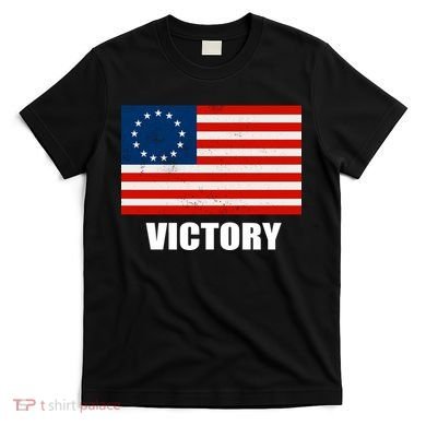 Betsy Ross American Victory Flag T-Shirt