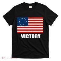 Betsy Ross American Victory Flag T-Shirt thumb 0