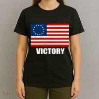 Betsy Ross American Victory Flag T-Shirt thumb 4