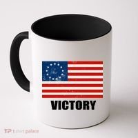 Betsy Ross American Victory Flag Coffee Mug thumb 0