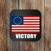 Betsy Ross American Victory Flag Coaster thumb 0