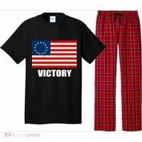 Betsy Ross American Victory Flag Pajama Set thumb 0