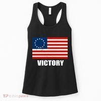 Betsy Ross American Victory Flag Women's Tank Top thumb 0