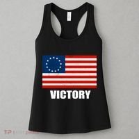 Betsy Ross American Victory Flag Women's Tank Top thumb 3